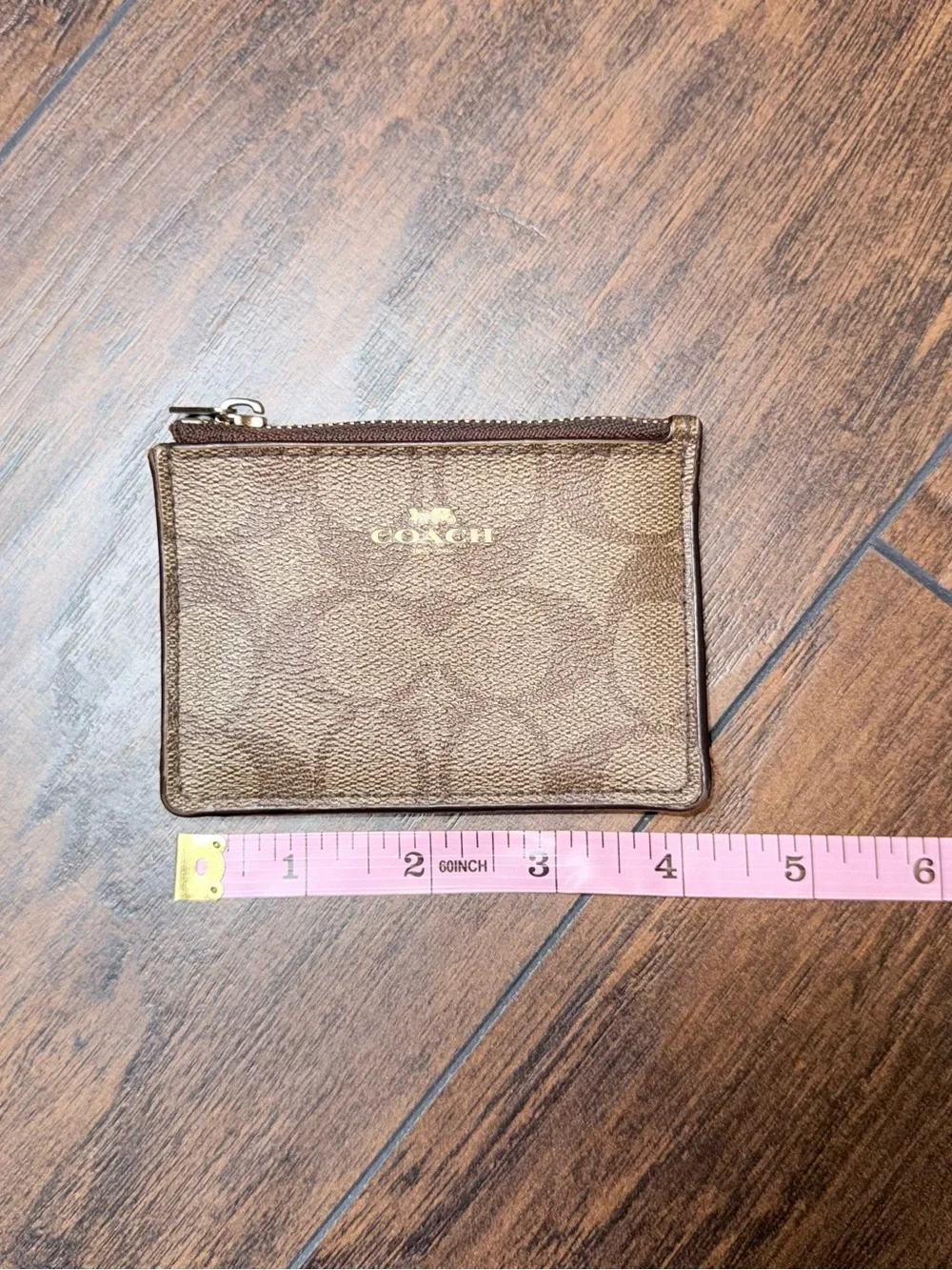Coach compact card